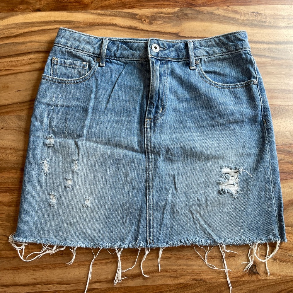 Denim skirt